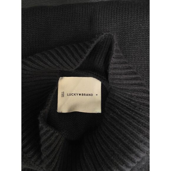 Ladies Lucky Brand Mock Neck Tunic Sweater (M) - Picture 3 of 3